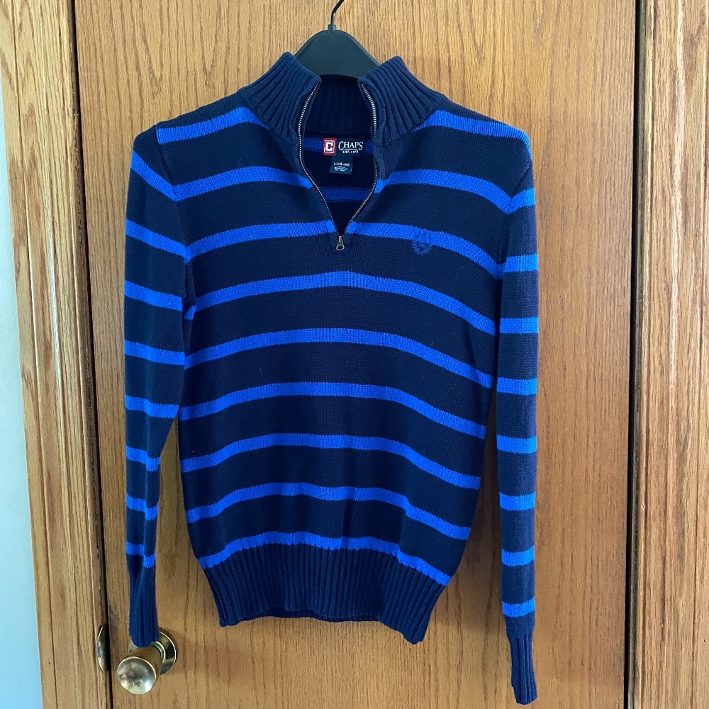 CHAPS Boys 1/4 Zip Sweater